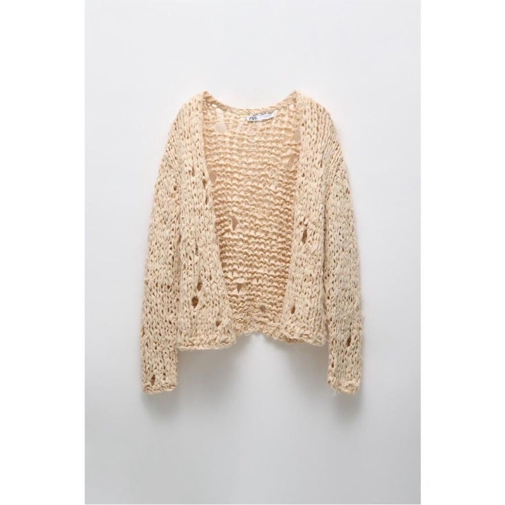 NEW Zara linen blend ribbon knit  size XS/S 
🚨FIRM PRiCE - Picture 5 of 11
